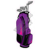 Golf Bag - Purple - Style A - Yard Card