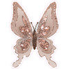 Butterfly - Chunky Glitter Rose Gold - Style A - Yard Card