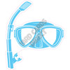 Silhouette - Snorkel Mask - Light Blue - Style A - Yard Card