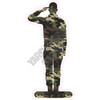 Silhouette - Army Man - Style G - Yard Card