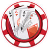 Poker Chip - Style D - Yard Card