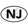 Statement - New Jersey Oval - Style A - Yard Card