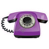 Old Phone - Purple - Style A - Yard Card
