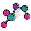Molecule - Style D - Yard Card