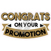 Statement - Congrats On Your Promotion - Style A - Yard Card