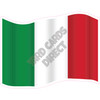 Italian Flag - Style A - Yard Card