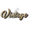 Statement - Vintage - Solid Old Gold - Style A - Yard Card