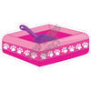 Cat Litter Box - Hot Pink - Style A - Yard Card