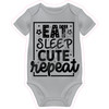 Baby Onesie Statement - Eat Sleep Cute Repeat - Style A - Yard Card