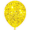 Balloon - Style A - Large Sequin Yellow - Yard Card