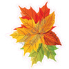Fall Leaves - Style A - Yard Card