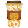 Pumpkin Cup Coffee - Style A - Yard Card