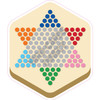 Chinese Checkers Game - Style A - Yard Card