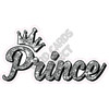 Statement - Prince - Chunky Glitter Silver - Style B - Yard Card