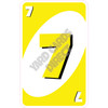 Playing Cards - 7 - Yellow - Style A - Yard Card