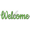 Statement - Welcome - Solid Light Green - Style A - Yard Card