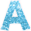 KG 18" Font - Singles - Chunky Glitter Light Blue - Yard Card