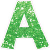 KG 18" Font - Singles - Chunky Glitter Light Green - Yard Card