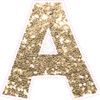 KG 18" Font - Singles - Chunky Glitter Old Gold - Yard Card