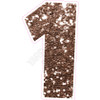 LG 30" Numbers - Singles - Chunky Glitter Brown - Yard Card