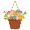 Hanging Flower Pot - Style A - Yard Card
