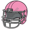 Football Helmet - Pink - Style A - Yard Card