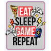 Statement - Eat, Sleep, Game, Repeat - Style A - Yard Card