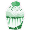 Cupcake - Style A - Chunky Glitter Medium Green - Yard Card