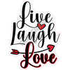 Statement - Live, Laugh, Love