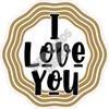 Statement - I Love You Gold