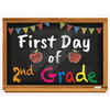 First Day of 2nd Grade - Style A - Yard Card