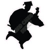 Graduation - Silhouette - Style C - Yard Card