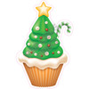 Christmas Cupcake - Style C - Yard Card