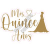 Statement - Mis Quince Anos - Old Gold - Style A - Yard Card