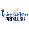 Statement - Quinceanera - Blue - Style A - Yard Card
