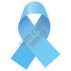 Awareness Ribbon - Light Blue - Style A - Yard Card