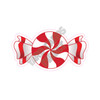 Peppermint Candy - Red - Yard Card