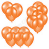 Balloon Cluster - Solid Orange - Yard Card