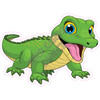 Alligator - Smiling - Style A - Yard Card