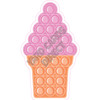 Pop it - Pink Ice Cream Cone - Style A - Yard Card