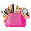 Make Up Bag - Pink - Style B - Yard Card
