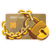 Credit Card with Chain - Old Gold - Style A - Yard Card