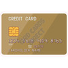 Credit Card - Old Gold - Style A - Yard Card