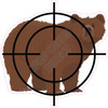 Crosshairs - Bear - Style A - Yard Card