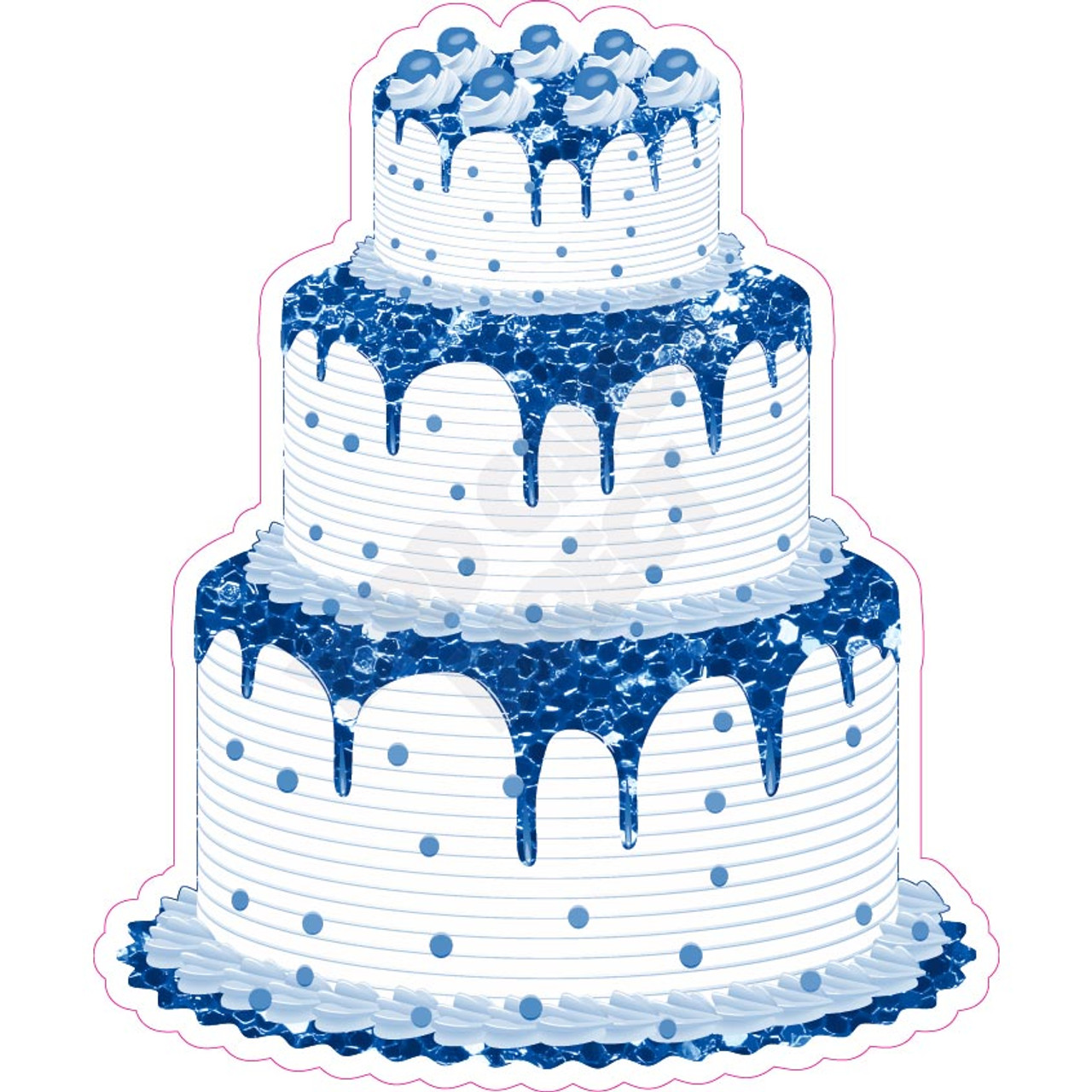 3 tier cake on separate stands | Wedding cake stands, Beautiful wedding  cakes, Tiered wedding cake