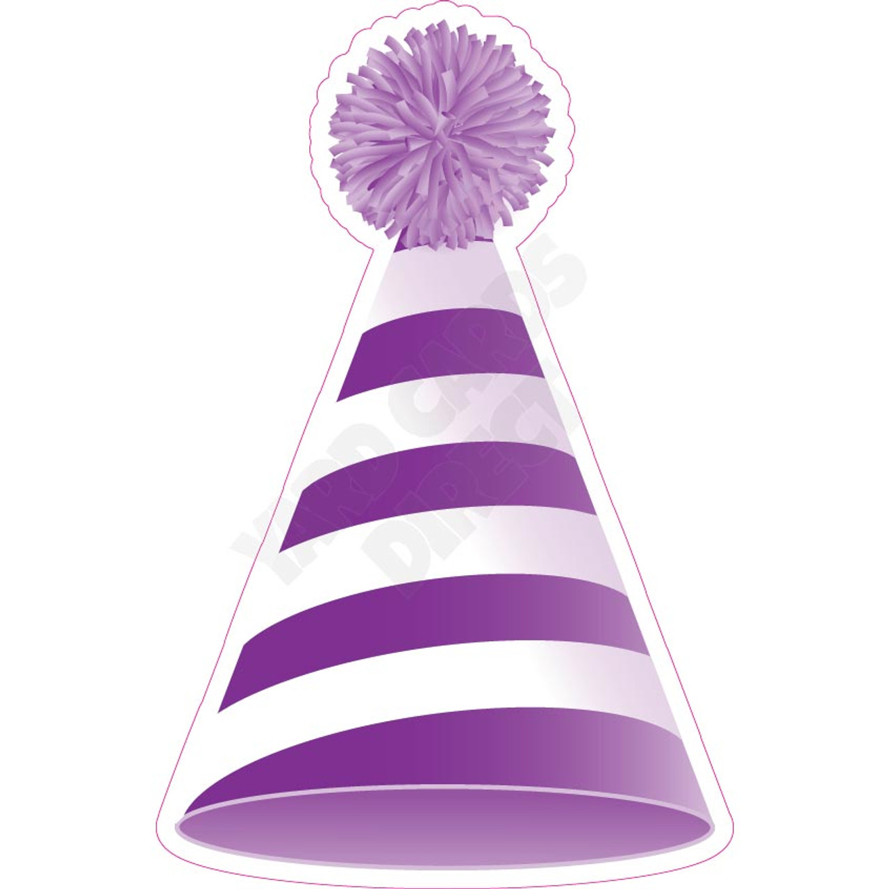 purple party hat