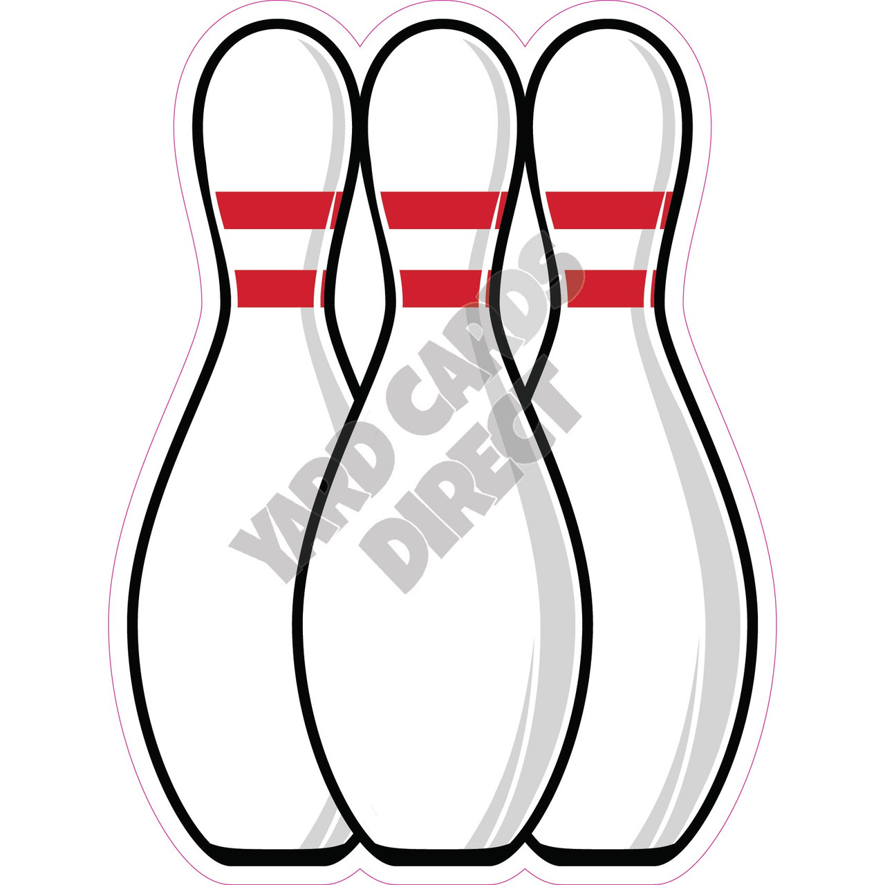 bowling pin clipart