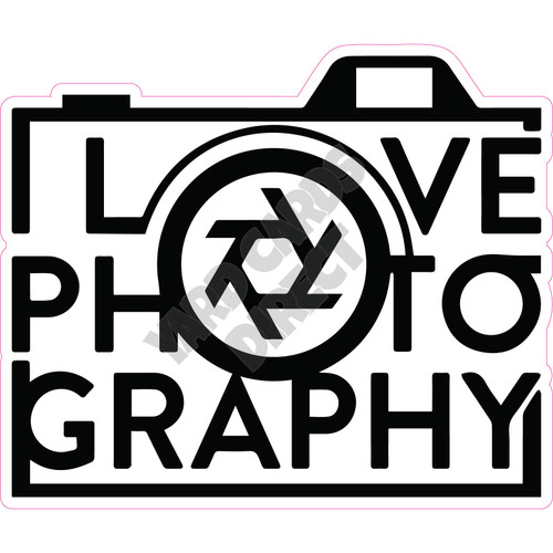 Statement - Love Photography  - Style A - Yard Card