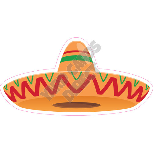 Sombrero - Style C - Yard Card