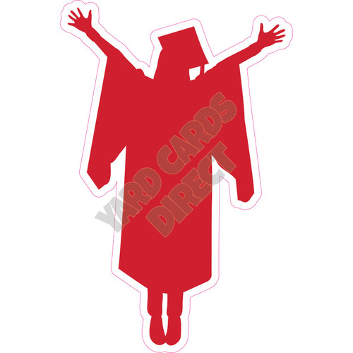 Graduation - Red - Silhouette - Style F